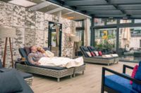 Wellnesshotel Heinz im Westerwald - Glashaus-Ruheraum