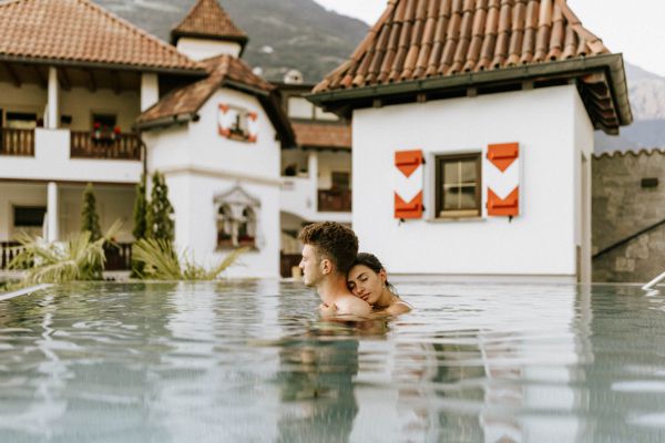 Turmpool Wellnesshotel Schulerhof, Südtirol, Italien