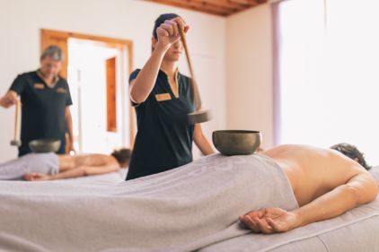 Wellnesshotel ...liebes Rot-Fl�h in Tirol - Klangmassage